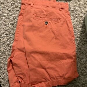 Men's Orange Shorts